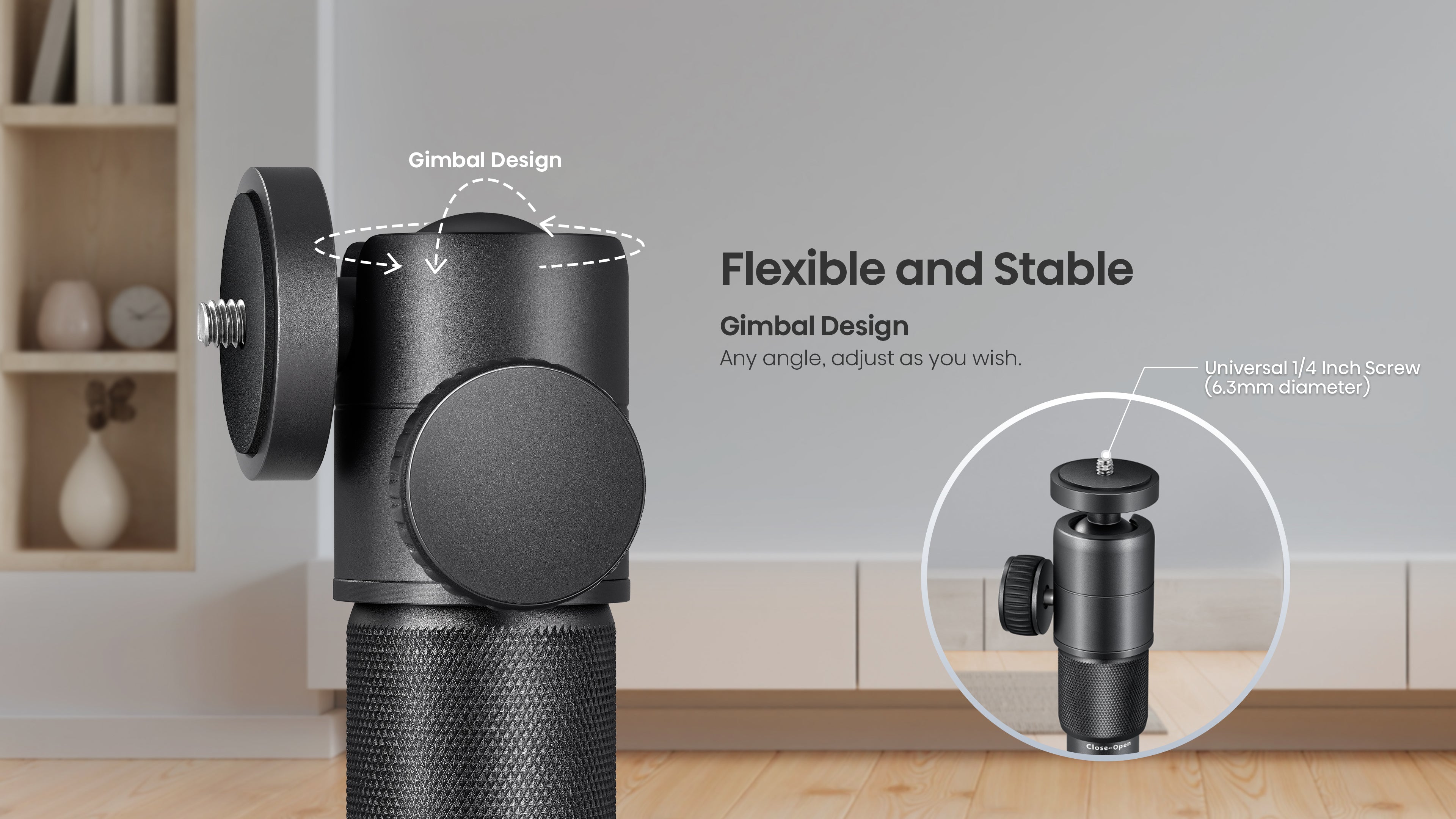 SG8H, Mini Projector Floor Metal Stand