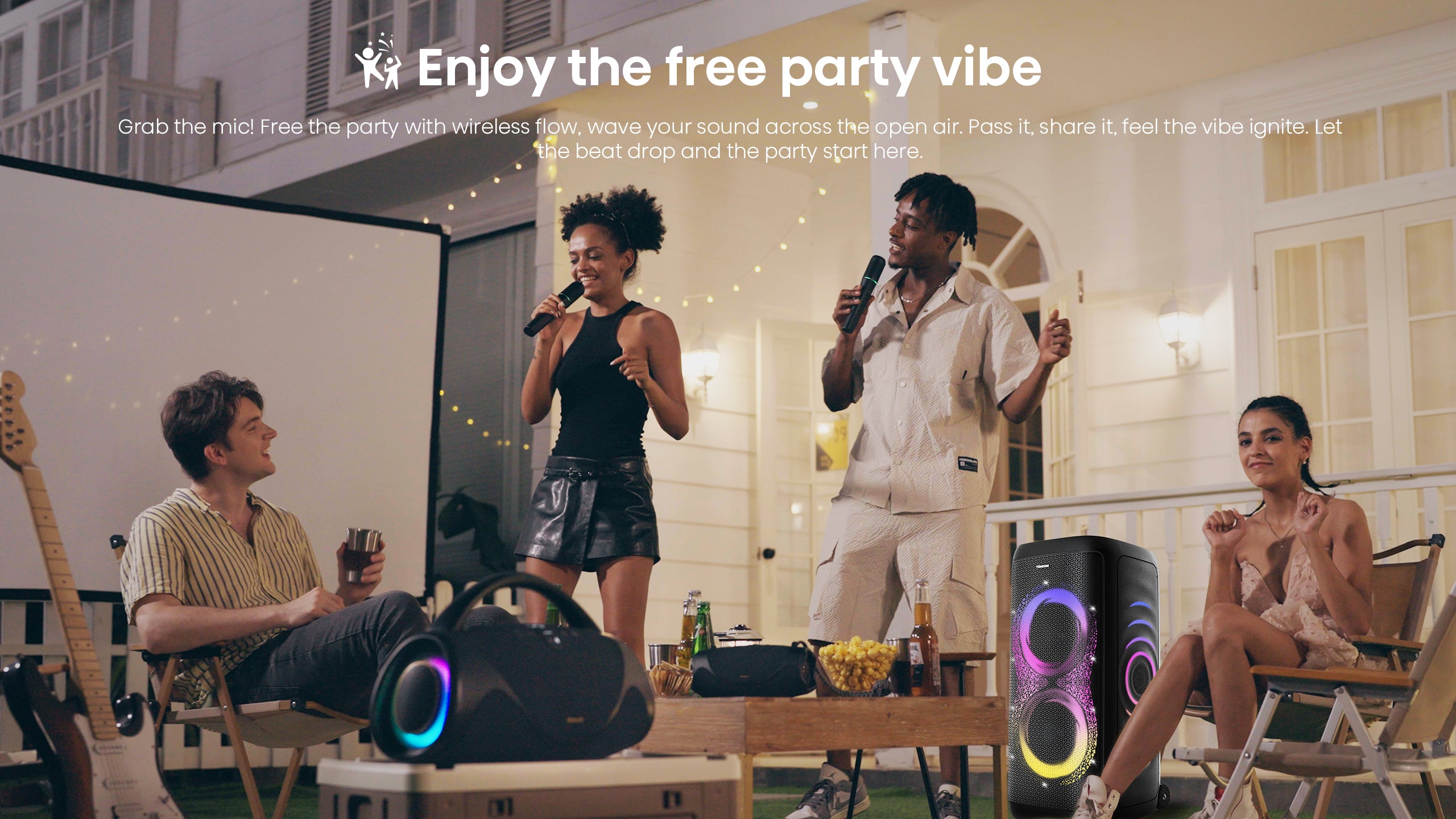 Hisense HP500, Party Thunder Pro Party Speaker