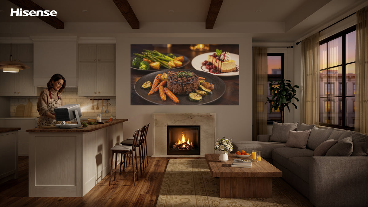 Hisense C3 Ultra 4000 lm 4K Smart RGB Laser Projector with Iris & Lens shift (up to 300")