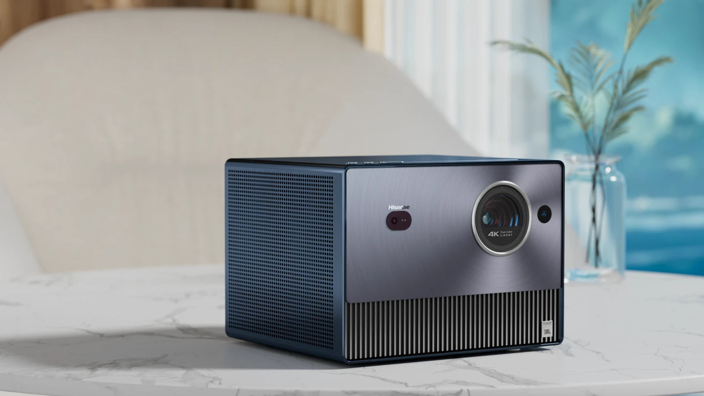 Hisense C1 TriChroma Laser Mini Projector (up to 300") - Refurbished
