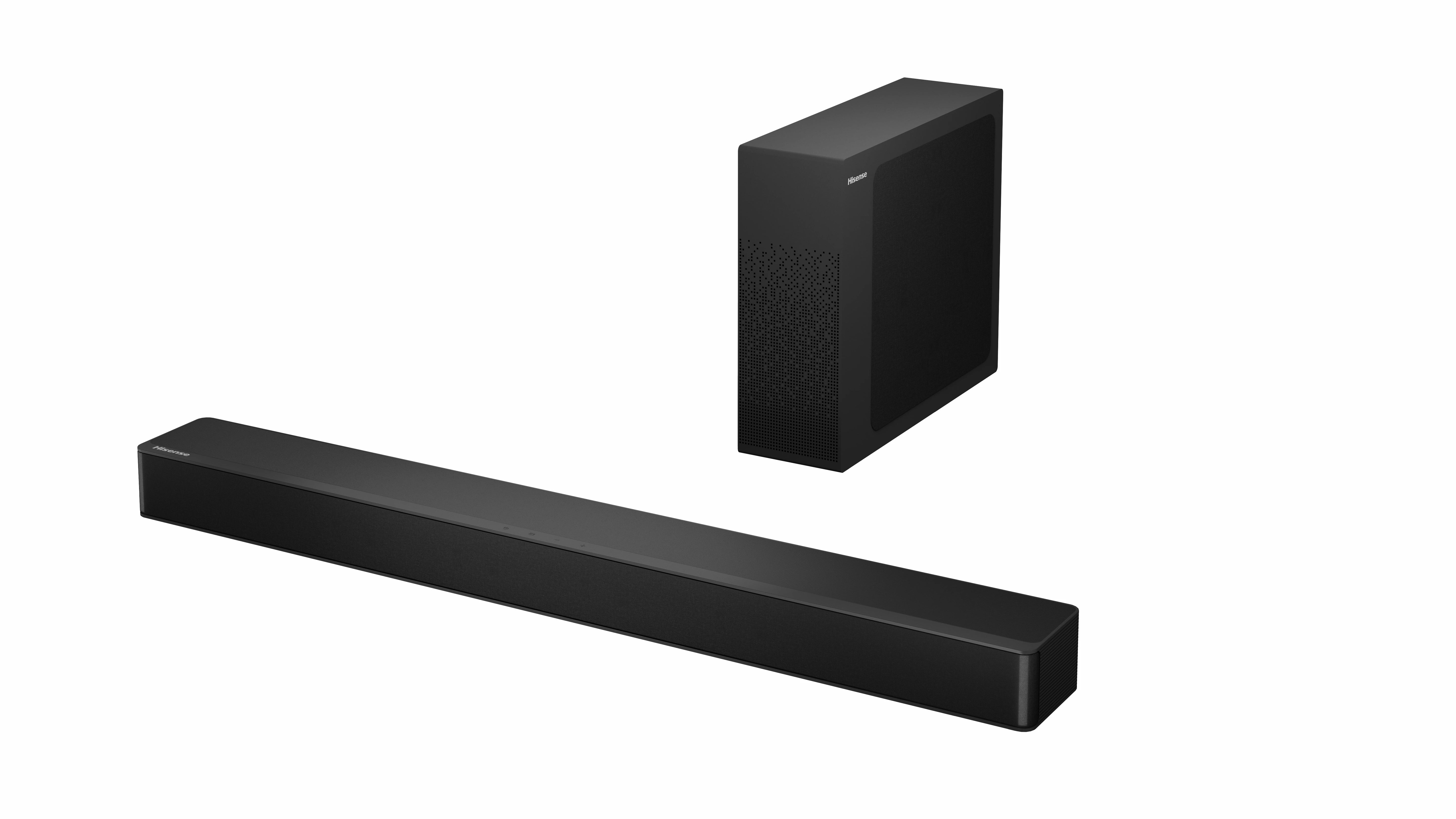 Hisense HS2100 2.1ch Dolby Digital / DTS Virtual: X Soundbar with Wireless Subwoofer