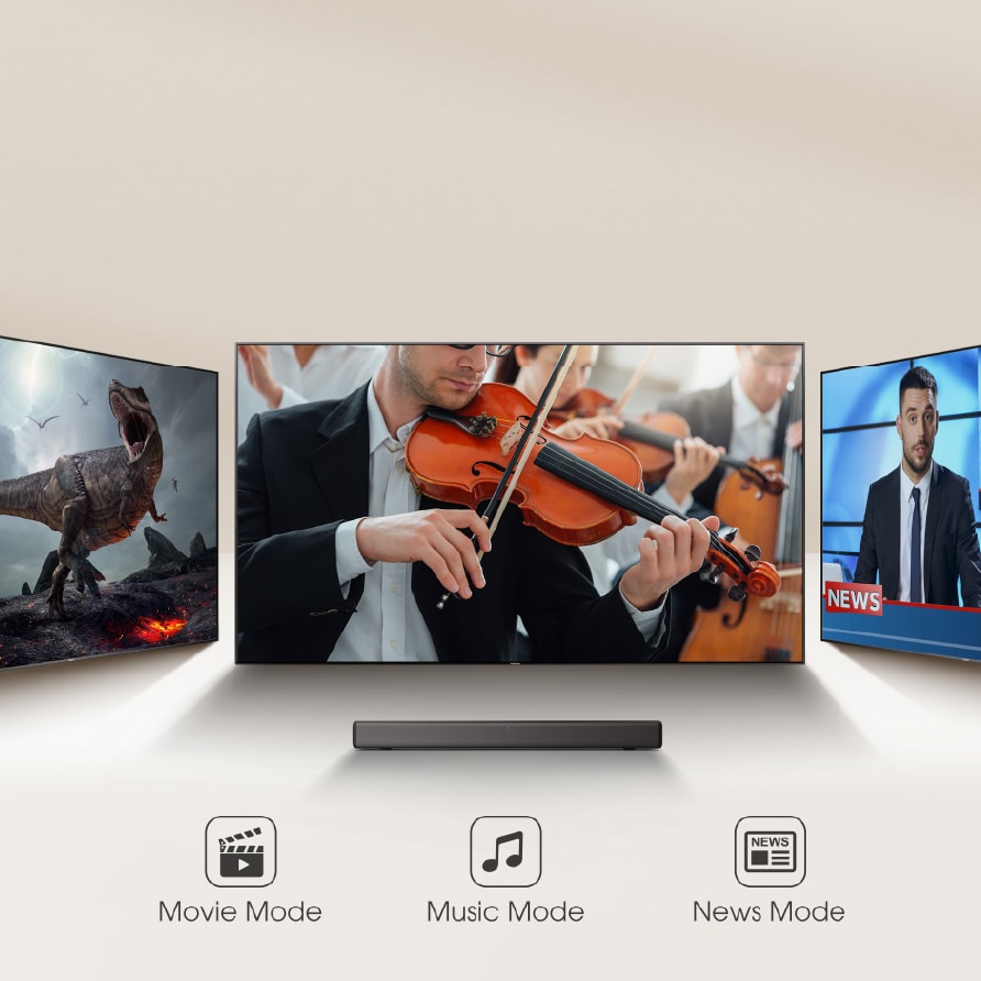 Hisense HS214 2.1 Channel Soundbar