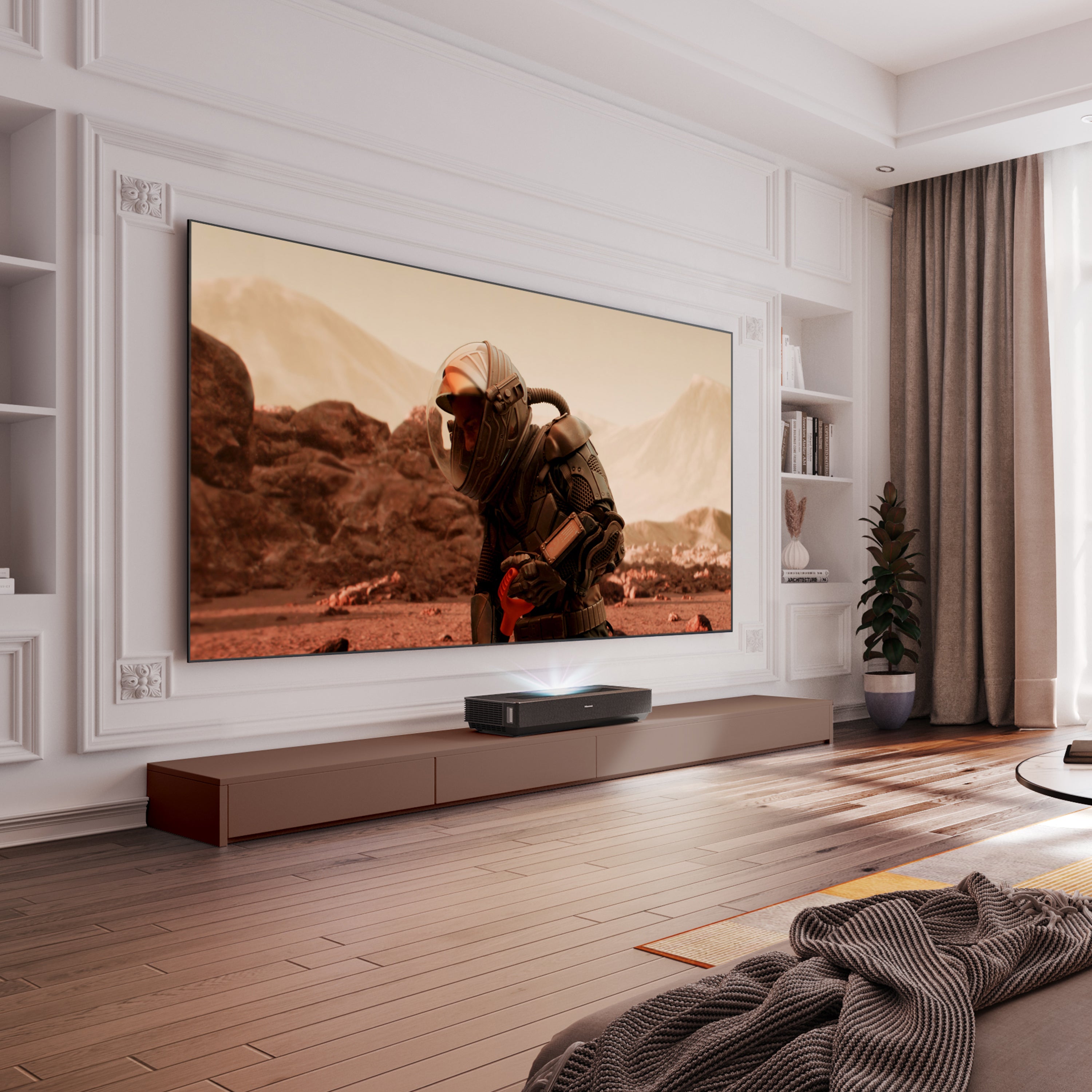 Hisense 100" L5H Ultra Short Throw 4K Laser Projector (Refurbished)