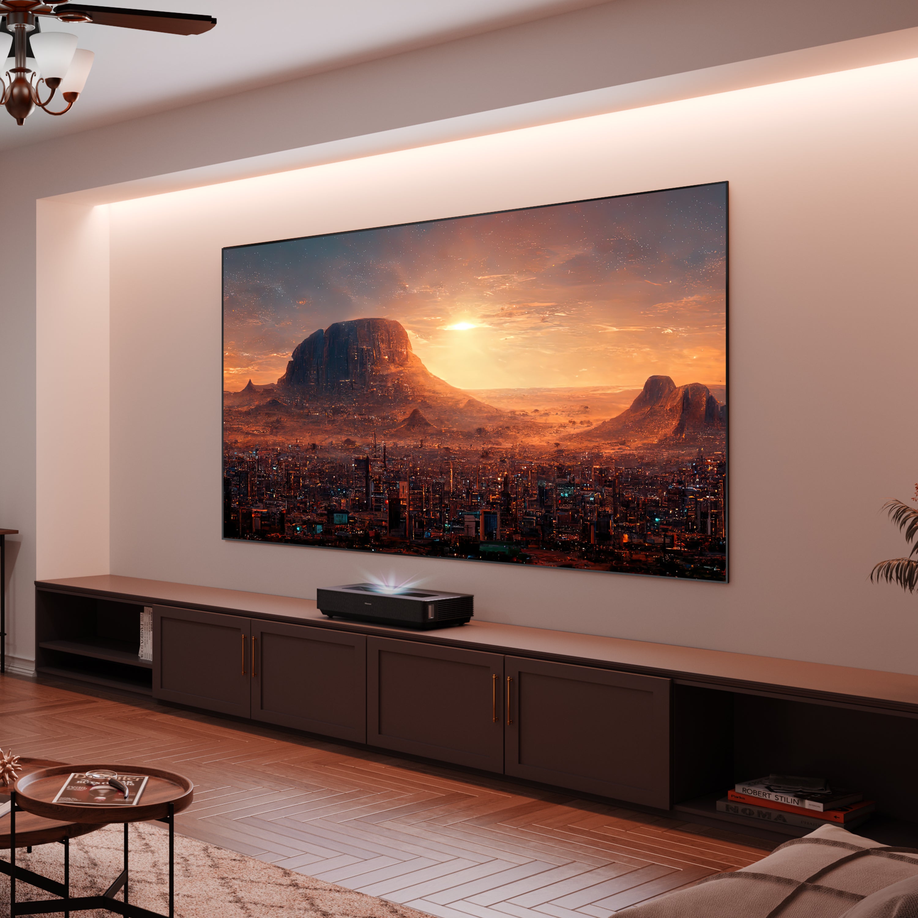 Hisense 100" L5H Ultra Short Throw 4K Laser Projector (Refurbished)
