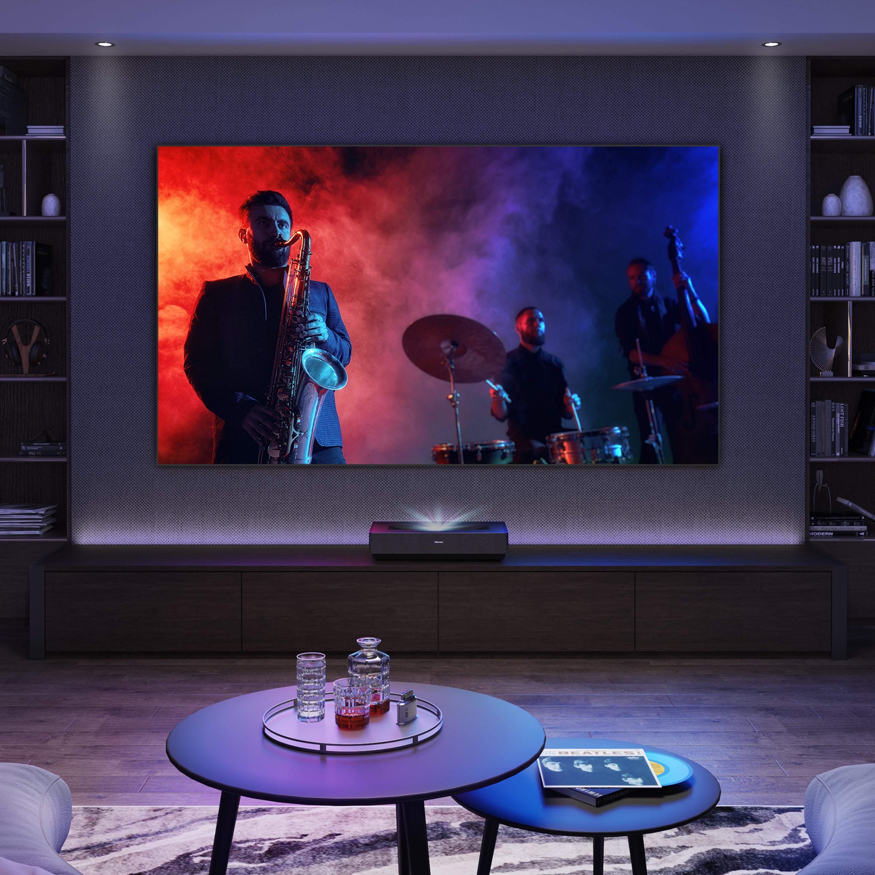 Hisense 100" L5H Ultra Short Throw 4K Laser Projector (Refurbished)