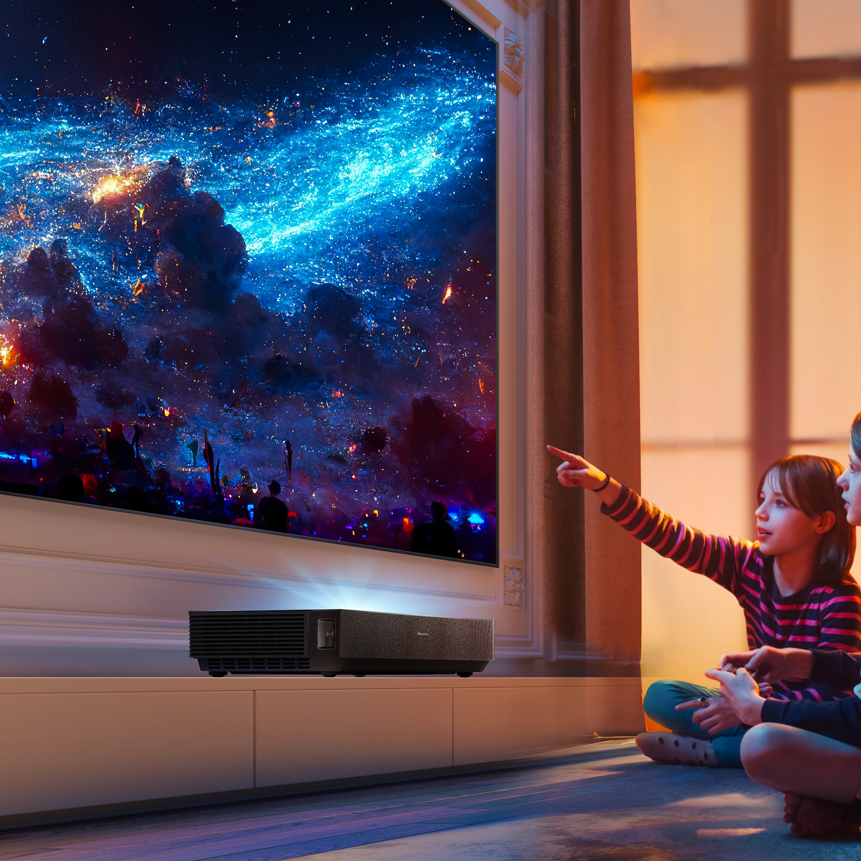 Hisense 100" L5H Ultra Short Throw 4K Laser Projector (Refurbished)