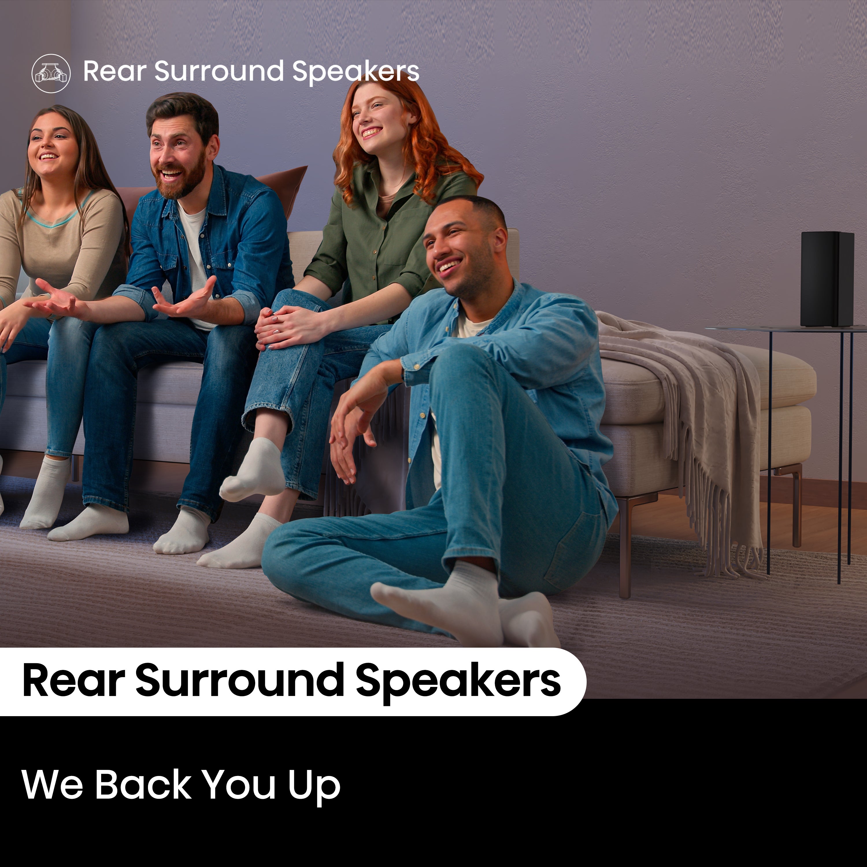 Hisense HS5100 5.1Ch, Dolby Digital Plus / DTS: X, Sound Bar with Wireless Subwoofer w/ Surround Speaker