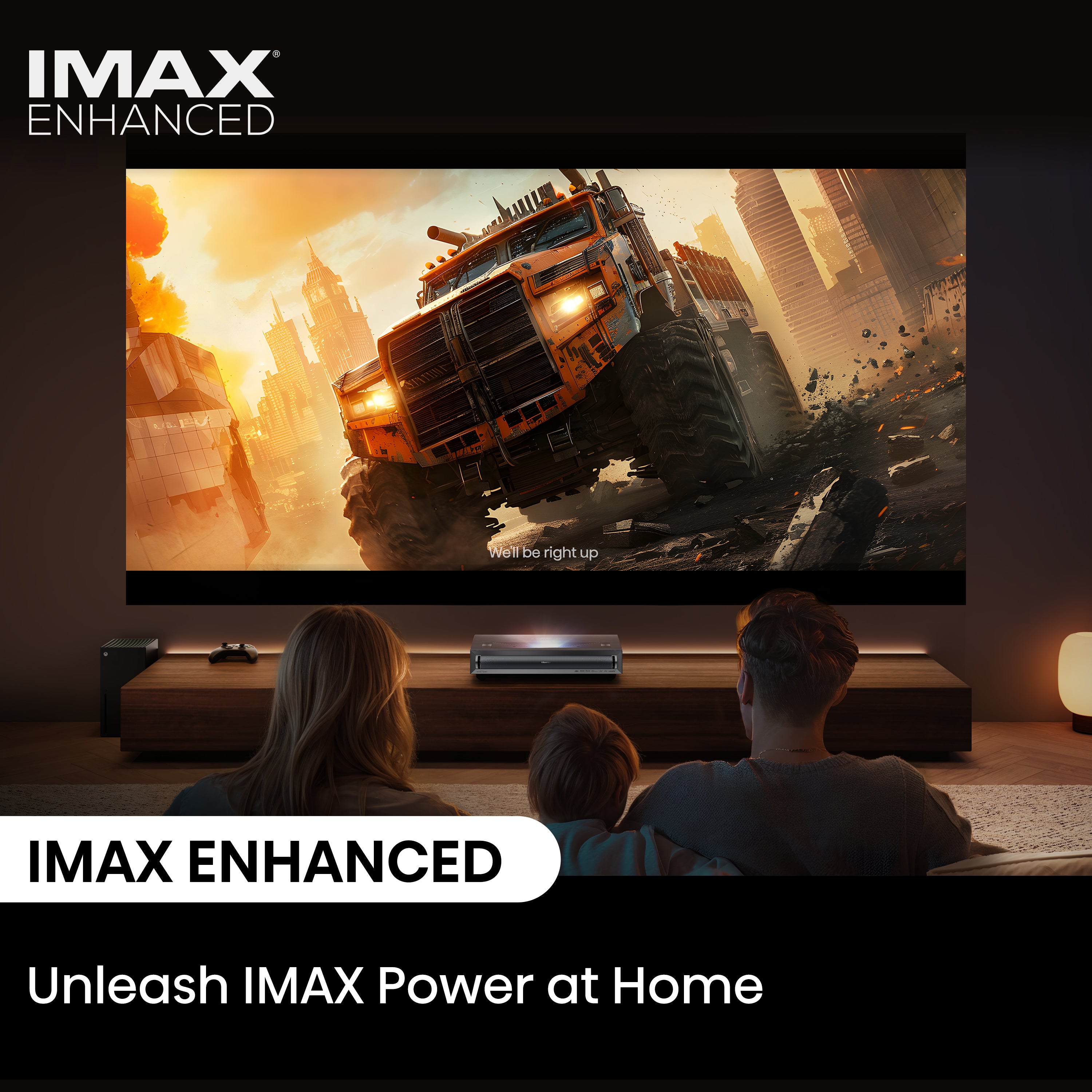 PX3-PRO, 4K UHD Triple Laser Home Theater UST Projector (up to 150")