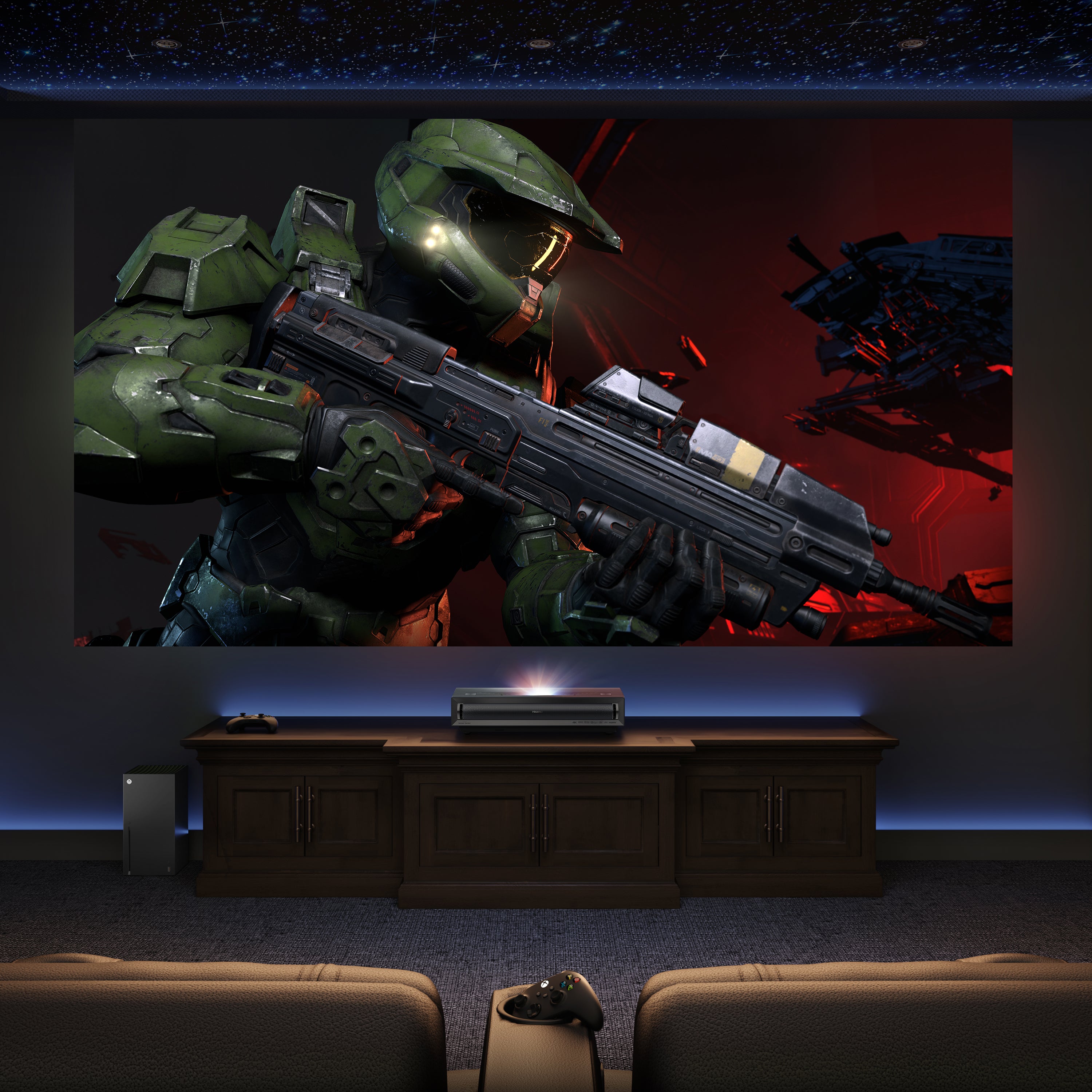 PX3-PRO, 4K UHD Triple Laser Home Theater UST Projector (up to 150")