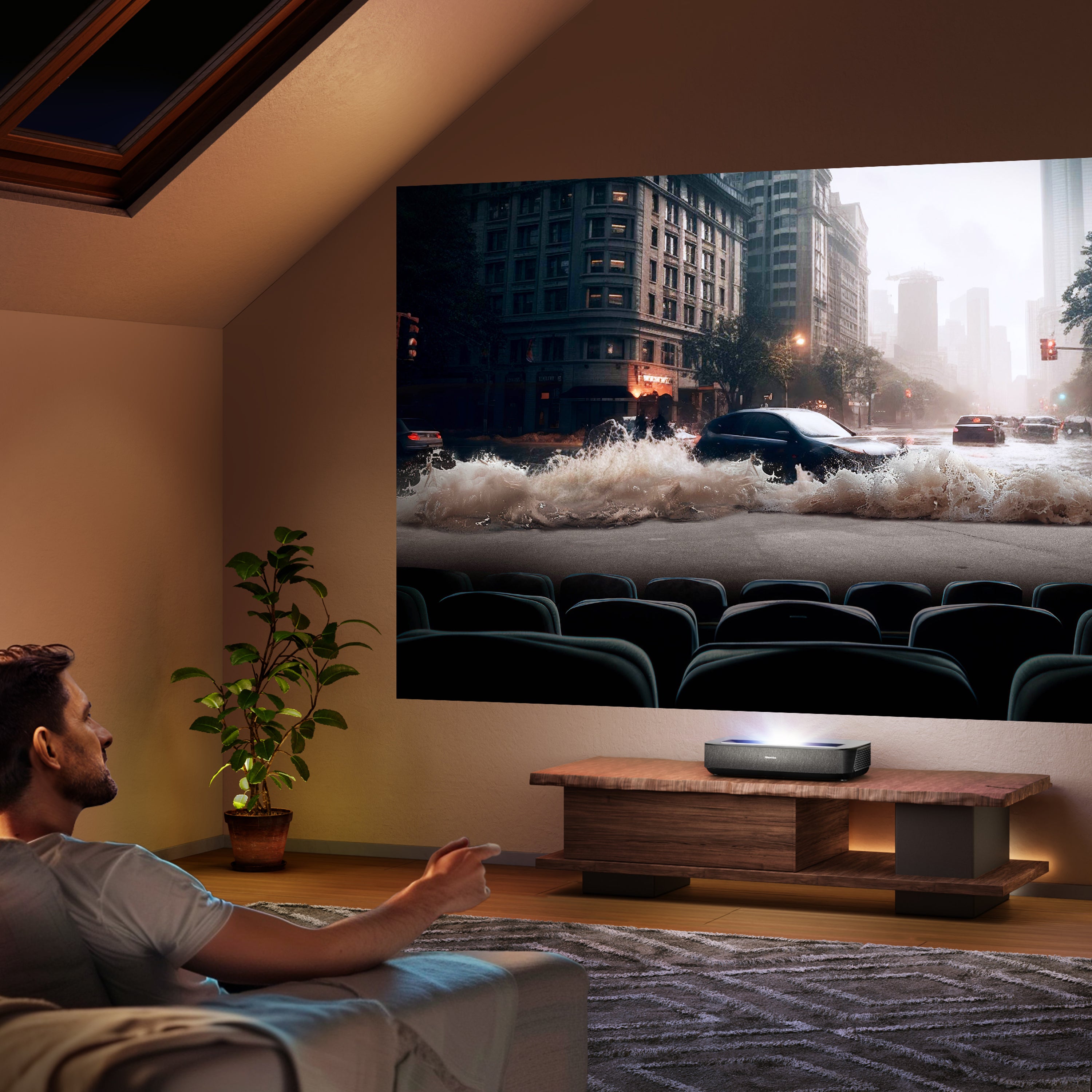 PL2-4K UHD UST Laser Cinema projector (up to 150") (Refurbished)