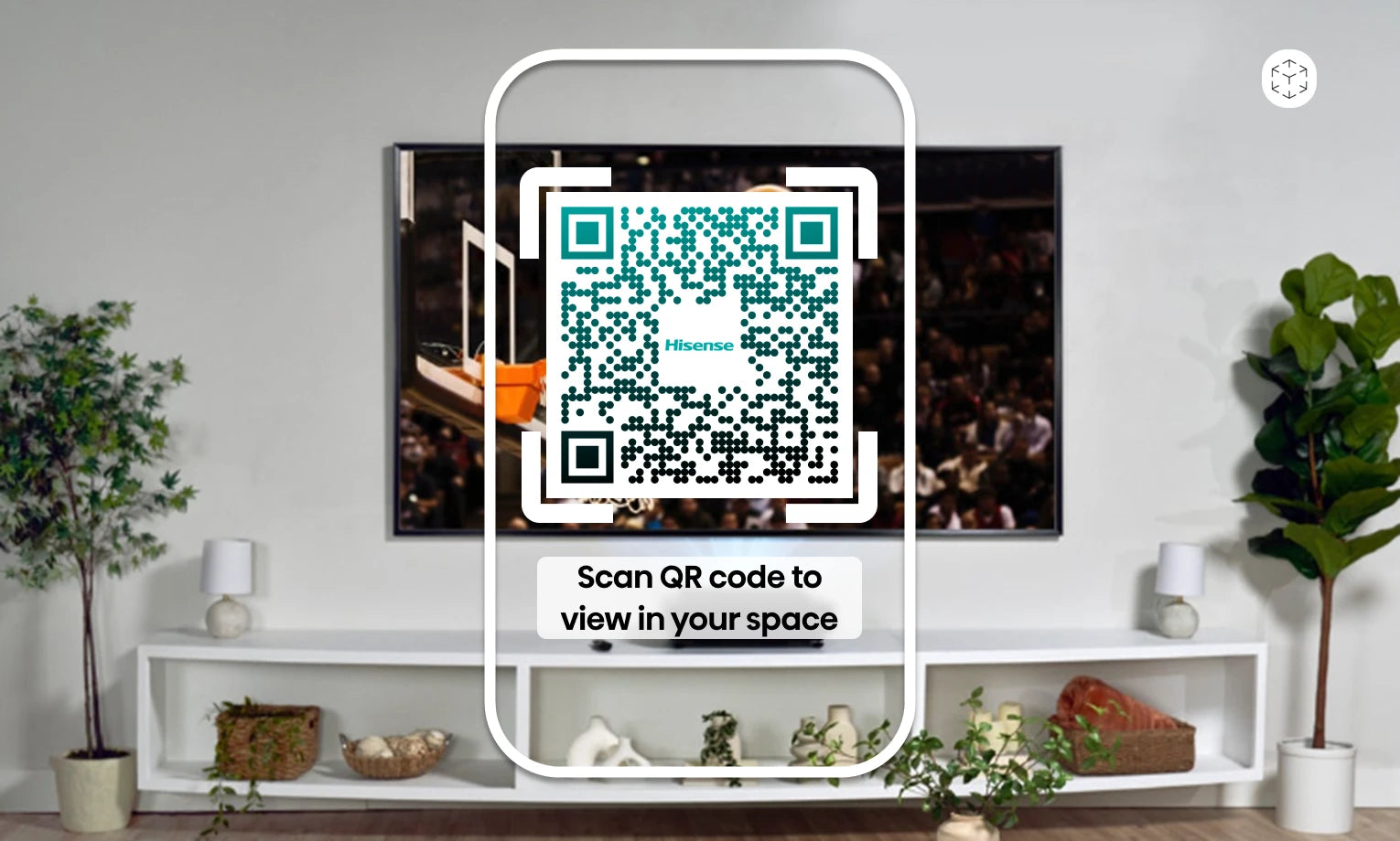 Hisense 100" L5H Ultra Short Throw 4K Laser Projector (Refurbished)