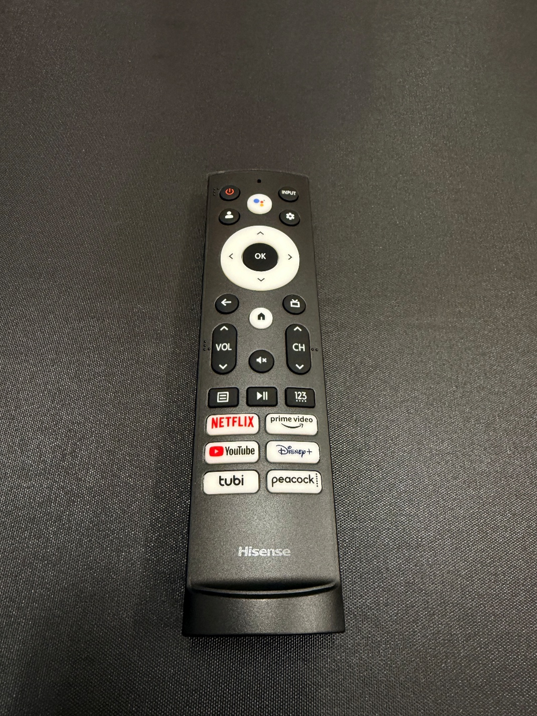 T299843 - Hisense Google TV Remote Control