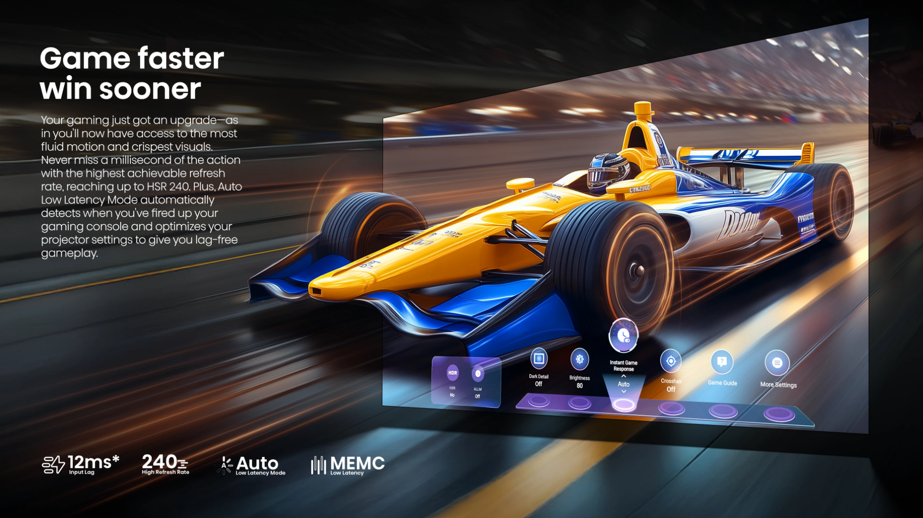 PT1, 4K UHD Triple Laser Ultra Short Throw UST Smart Projector (up to 150")