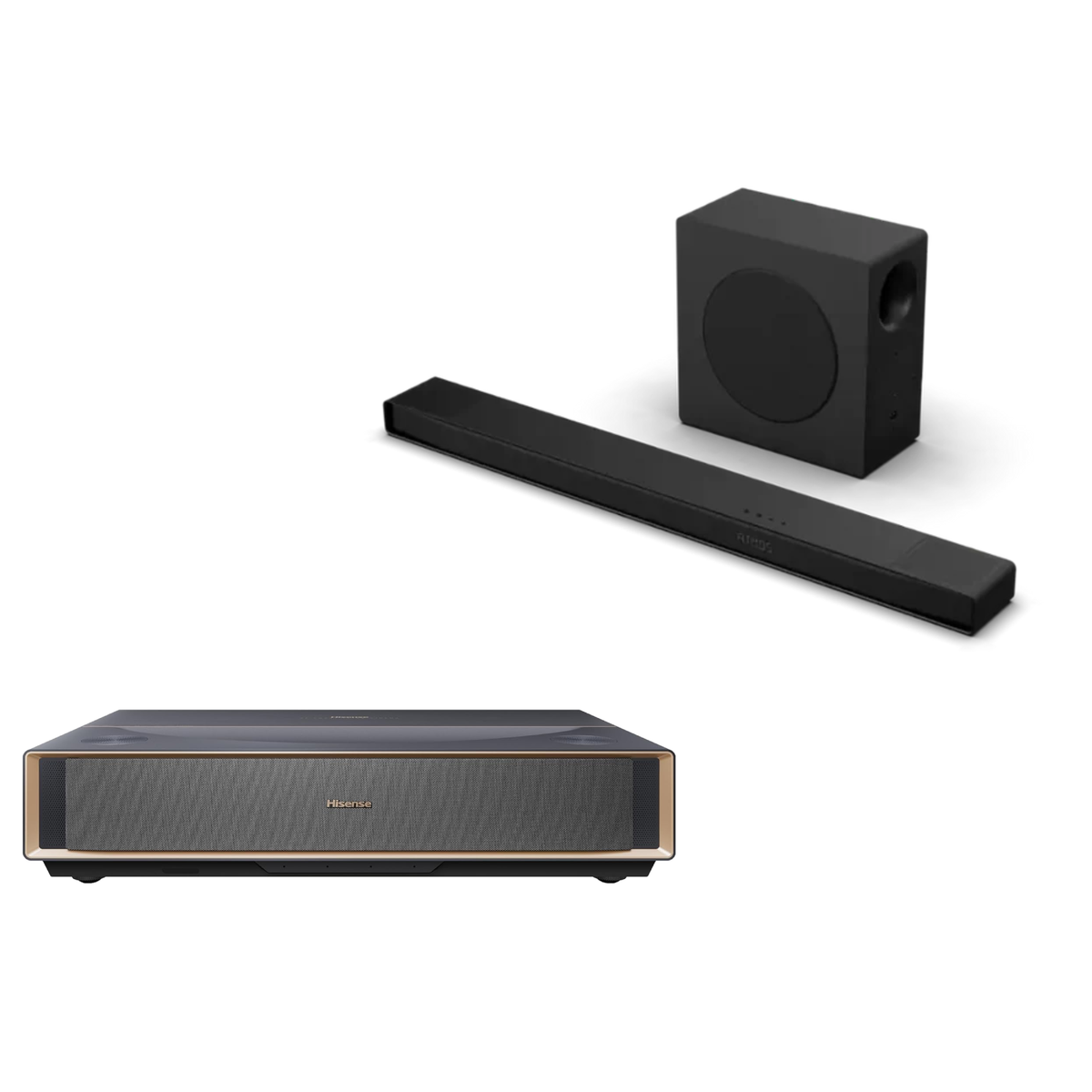 Hisense PT1, 4K UHD Triple Laser Ultra Short Throw UST Laser Projector