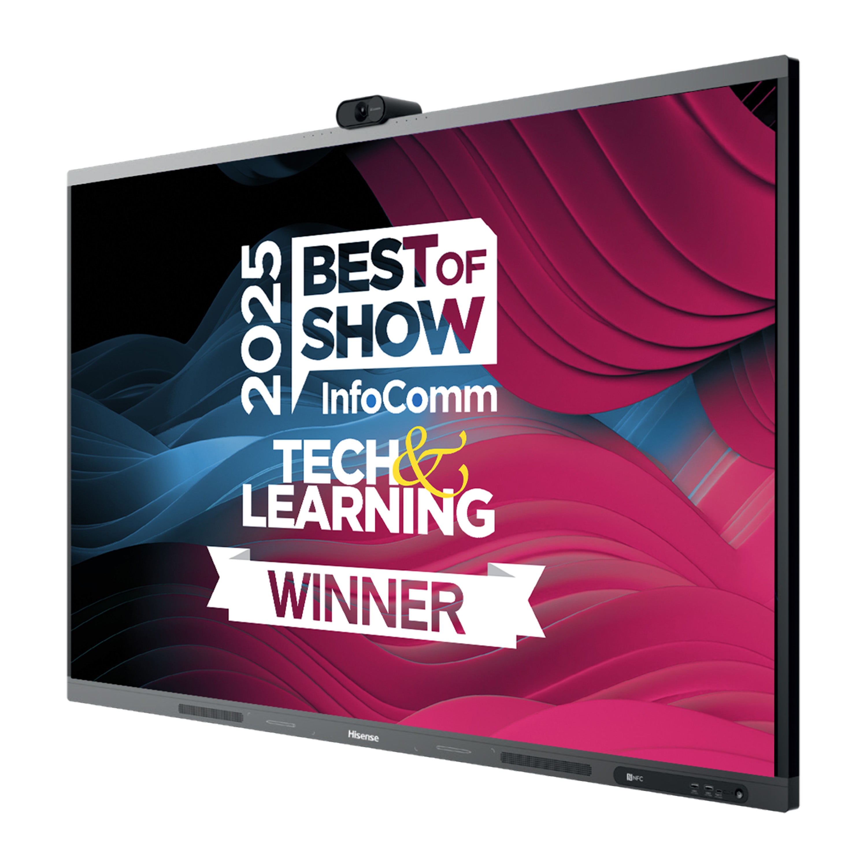 Hisense WM6FE 65/75/86" Interactive Digital Board, IR Touch, Android 13 & EDLA certified, 8GB+128GB ,  Touch: <55 points (OPS) / <32 points (Android), Built-in Camera, Microphones