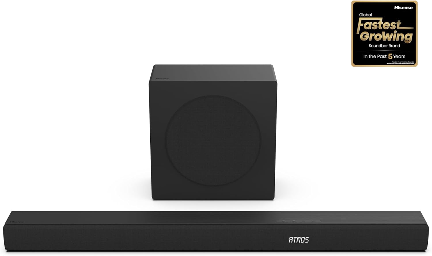 Hisense AX3100Q 3.1Ch, Dolby Atmos / DTS:X Sound Bar with Wireless Subwoofer