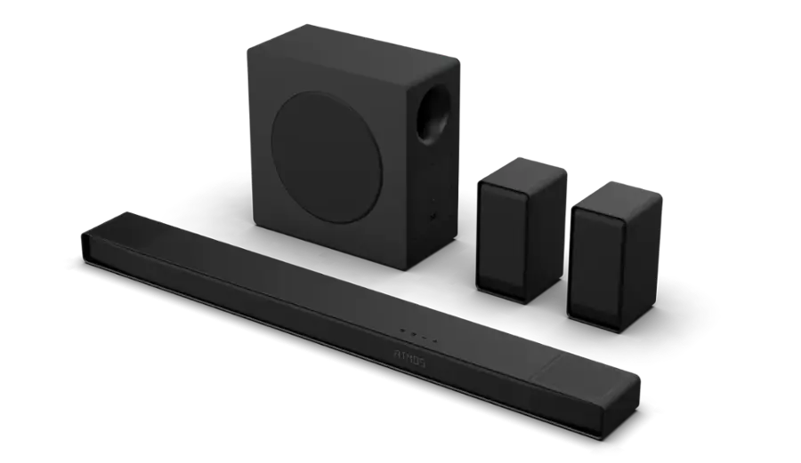 Hisense AX5140Q 5.1.4Ch Dolby Atmos / DTS:X Sound Bar with Wireless Subwoofer w/ Surround Speakers