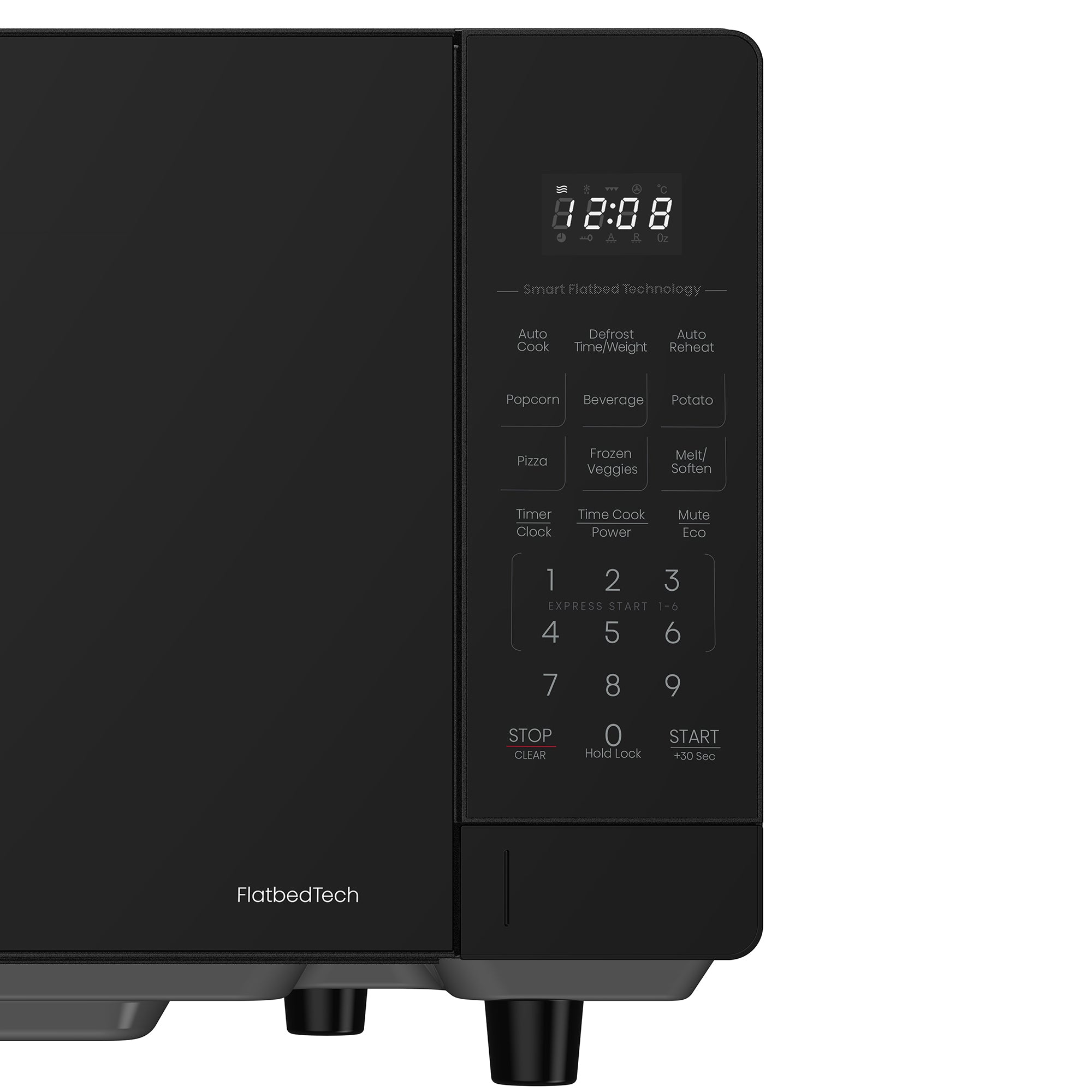 Hisense Flatbed 0.9-CU FT 900-Watt Countertop Microwave (Black)