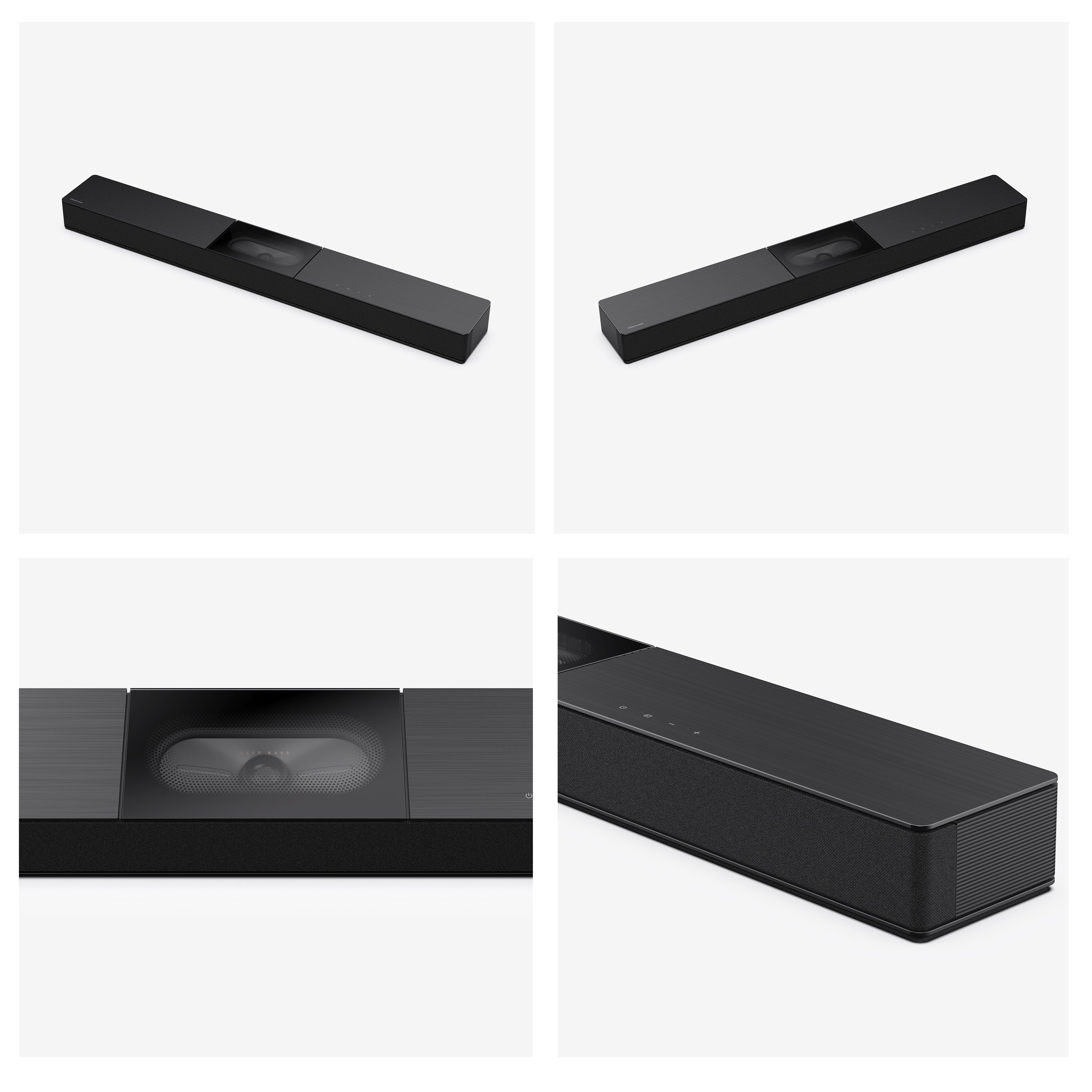 Hisense A620 2.1ch All-in-one Sound Bar with Built-in Subwoofer, 240W, DTS Virtual: X, Dolby Dightal Plus, Bluetooth 5.3, Roku TV Ready, HDMI ARC/AUX/USB, Ez Play, Black