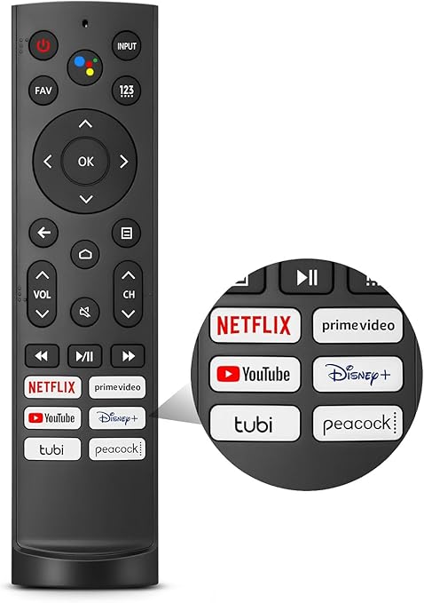 T285458 - Hisense Google TV Remote Control